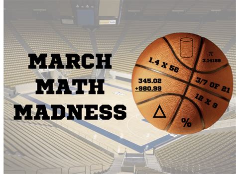 The Benefits of Participating in the March Madness Math Competition